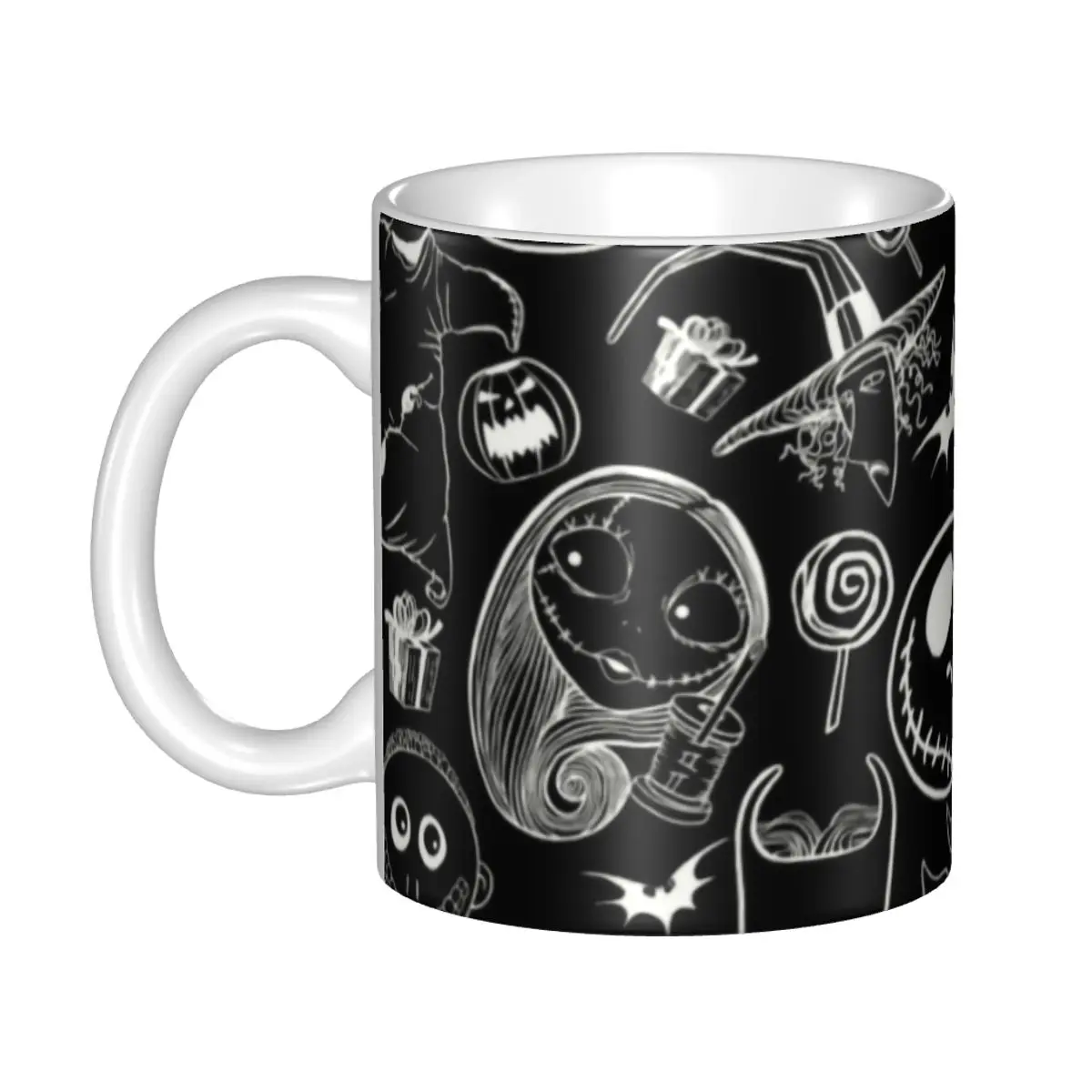 

Nightmare Before Christmas Coffee Mugs DIY Personalized Ceramic Mug Cup Creative Gift