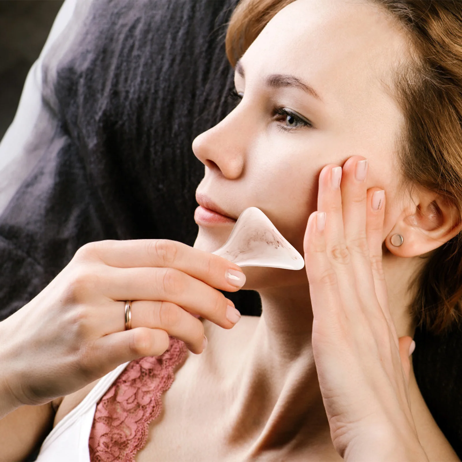 

2Pcs Massage Tool Body Scraping Plate Durable Therapy Scraper Board for Muscle Relaxation Facial Massage Gua Sha Board