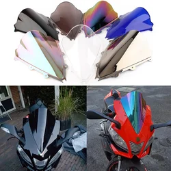 ABS Motorcycle Double Bubble Windshield For Aprilia RSV4 RSV 4 2009-2011 2012 2013 2014 WindScreen Accessories Fairing Deflector