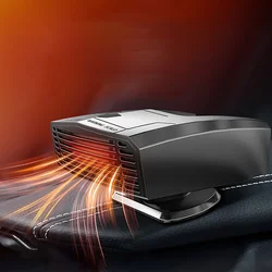 Portable Car Heater 600W Electric Heater Defrosting Defogger 360° Rotation Suitable For Makita 18V Battery (Without Battery)