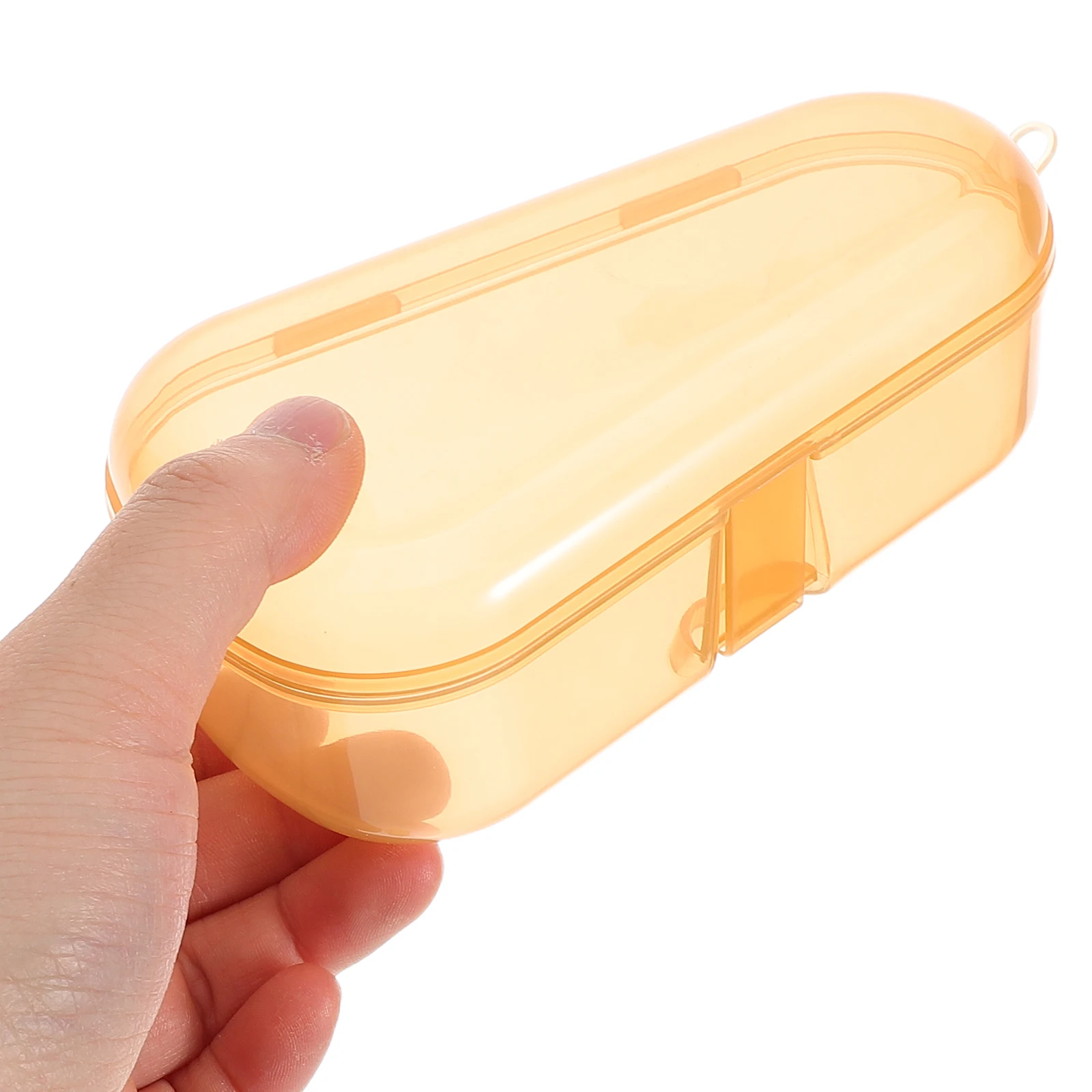 

10 Pcs Souvenir Box Baby Tooth Glue Storage Travel Plastic Pacifier Display Case