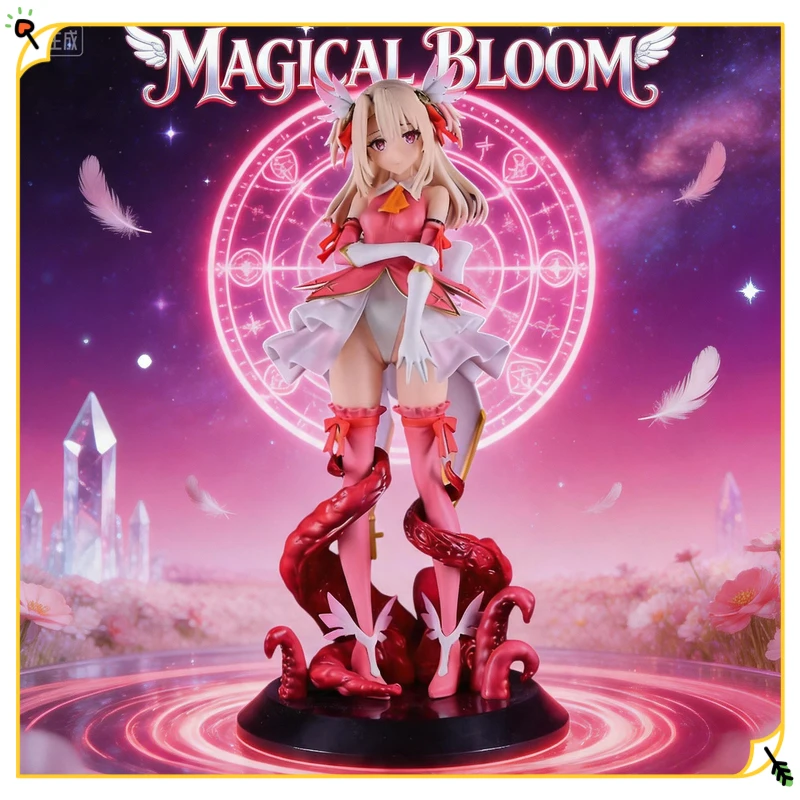 

Anime Figure Illya Magical Girl Two Dimensional Tentacle Base Pvc Collectible Model Desktop Decoration For Adult Anime Collector
