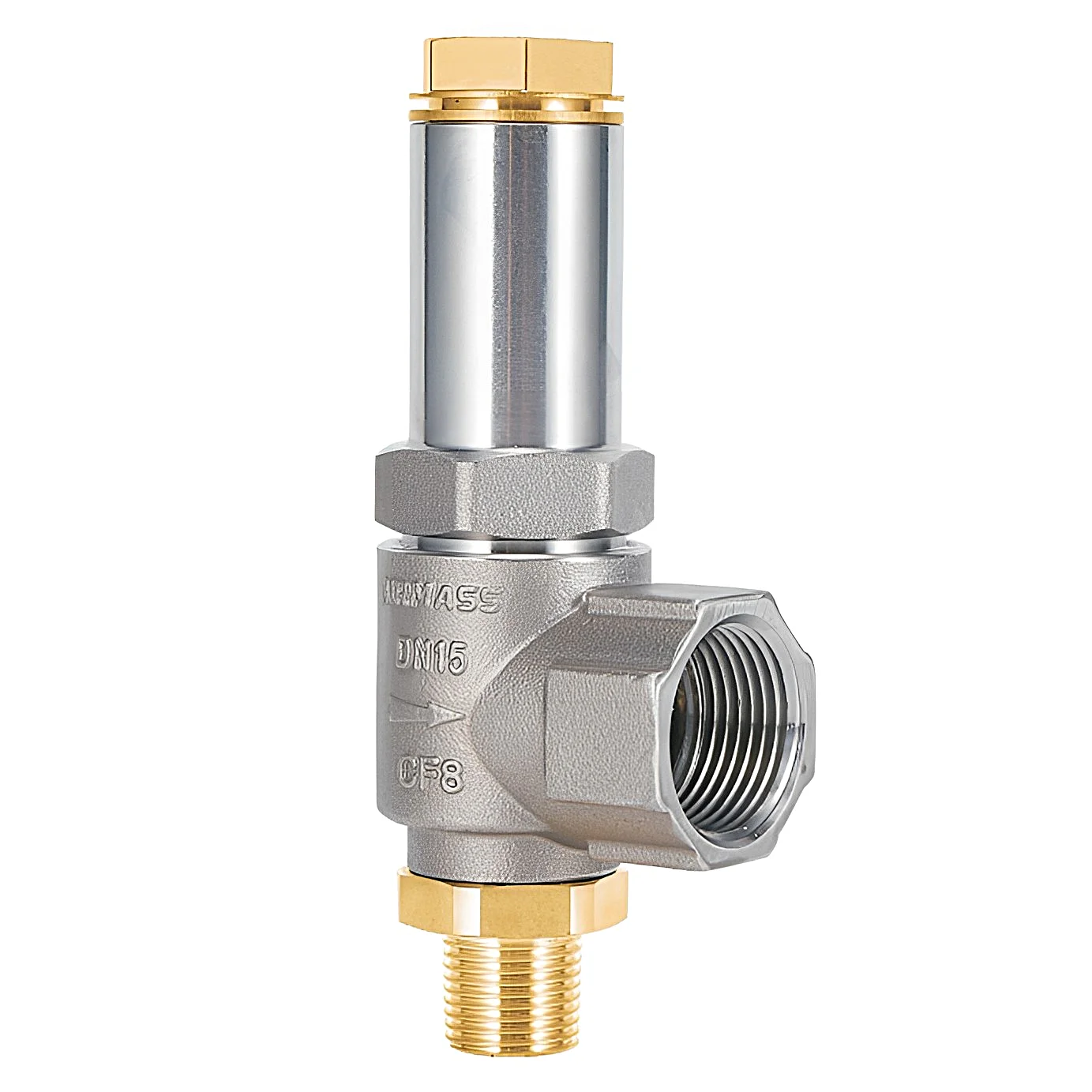 High Quality Safety Pressure Relief Valve Precise Set Point Protection Thermal Expansion Cryogenic Vessel Piping System
