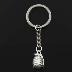 Fashion Keychain 23x13x13mm 3D War Arms Silver Color Pendants DIY Men Jewelry Car Key Chain Ring Holder Souvenir For Gift