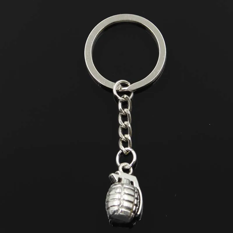 Moda brelok 23x13x13mm 3D War Arms kolor srebrny wisiorki DIY mężczyźni biżuteria brelok do kluczyków do samochodu uchwyt pierścieniowy pamiątka na prezent