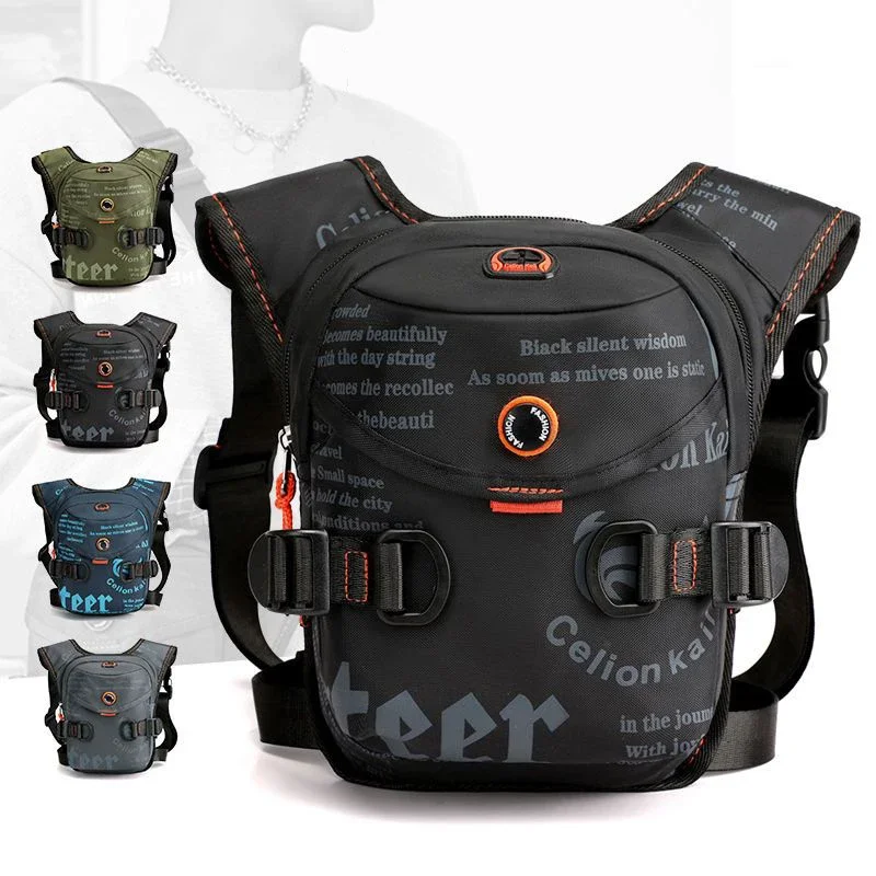 Riñonera deportiva multifuncional para hombre y mujer, bolso de hombro para el pecho, Mochila pequeña para correr al aire libre, montar, pescar, Mini bolsa para teléfono