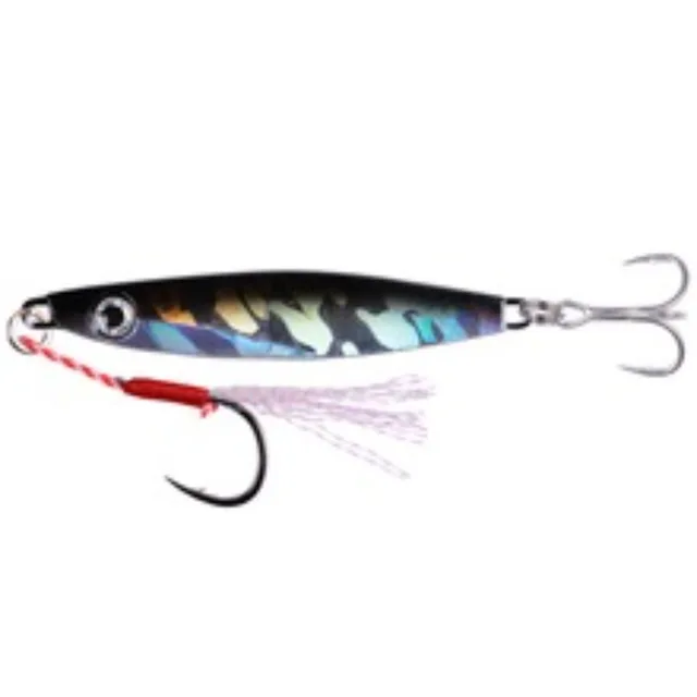 Metal Jig Fishing Lure 22g Shore Cast Hook Swimbait Artificial Bait Laser Cover Pesca Sea Pike Bass Akcesoria Spinning Tackle