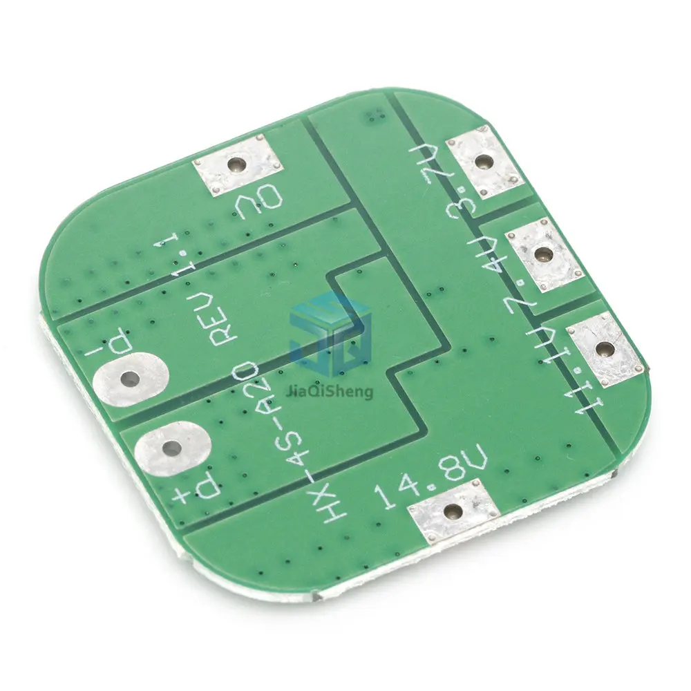 4S 14.8V 20A peak li-ion BMS PCM battery protection board bms pcm for lithium LicoO2 Limn2O4 18650 li battery