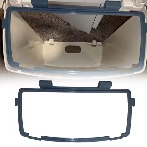 RV Trash Can Hartal Bracket Trash Bin D Ring Beige Interior Trash Storage Accessories For Hobby Dethleffs Lmc Caravan Motorhome