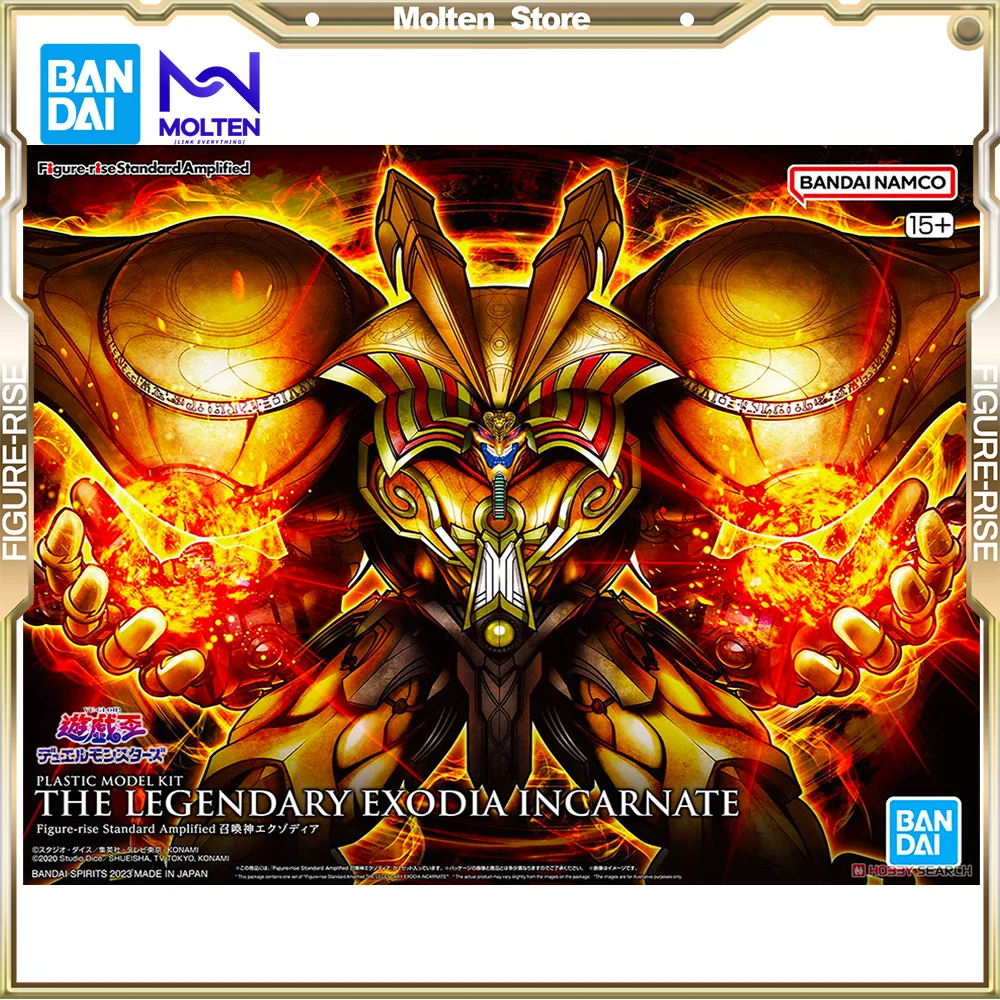 

Bandai Original Figure-rise Standard Amplified Summoning God Exodia Yu-Gi-Oh! Anime Action Figure Plastic Model Kit Assembly