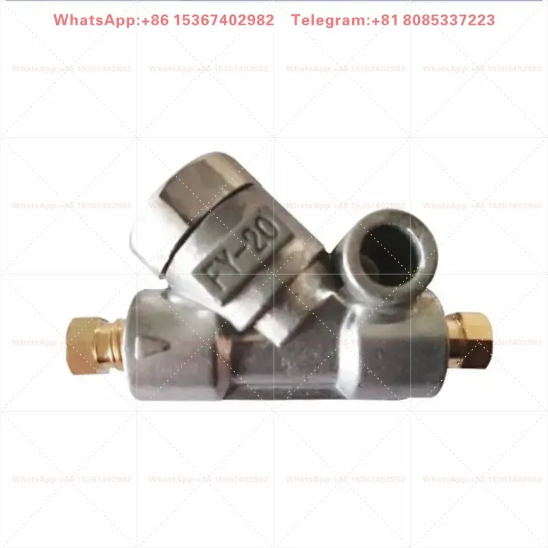 FY20 Inline Thin Oil Filter 20μm Filtration Precision, Rc1/8 Port Lubrication Line Filter For Industrial Grease