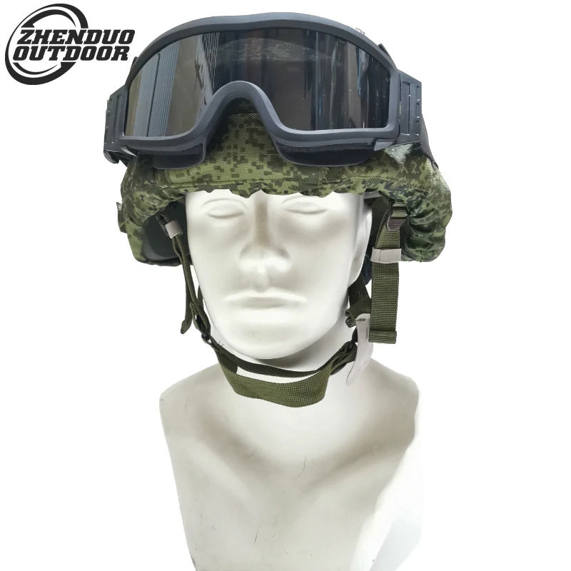 Russian Army Splav EmR Little Green Man 6B47 Helmet Tactical Goggles 6B34