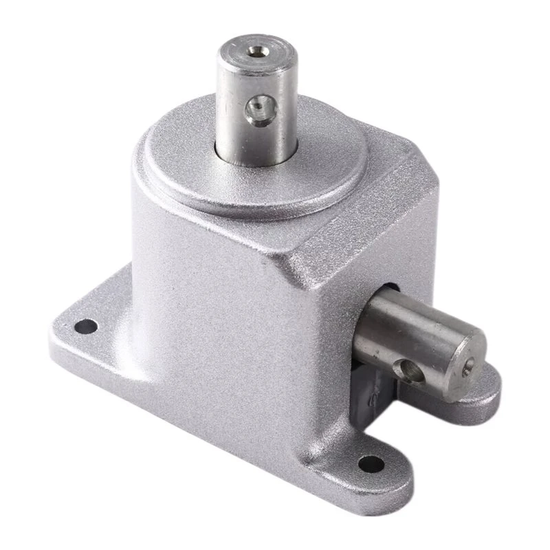 B17C Right Angle Reversing Gearbox 90 Degree Bevel Transmission Ratio 1:1 Small Steering Gear