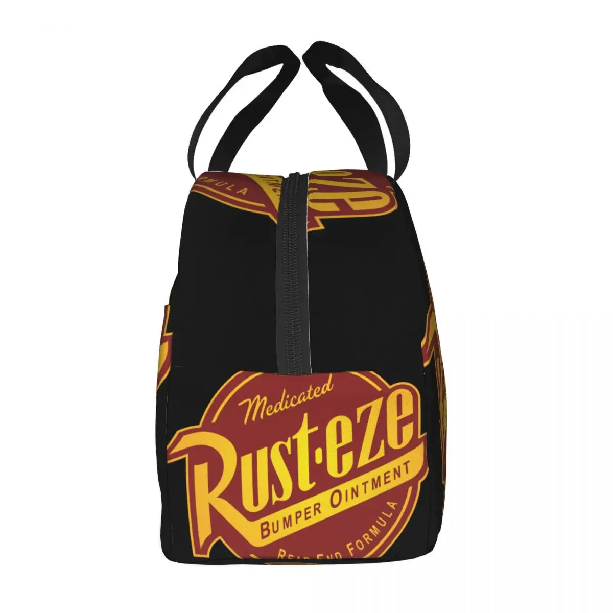 Bolsa de almuerzo con logotipo de rust-eze, fiambrera aislada portátil Unisex, caja Bento de alimentos