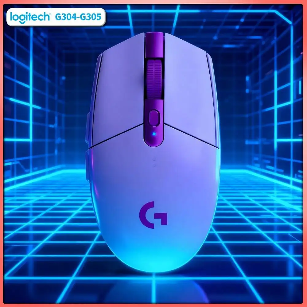 Logitech G304 LIGHTSPEED Mouse 12000 DPI 1ms Latency HERO Sensor 250hr Battery Entry-Level Office Mouse