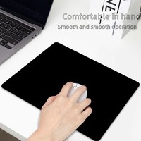 Gaming Mouse Pads Antislip Speed Locking Edge Black Mouse Mat Pad Mouse Rug Laptop PC Computer Tablet