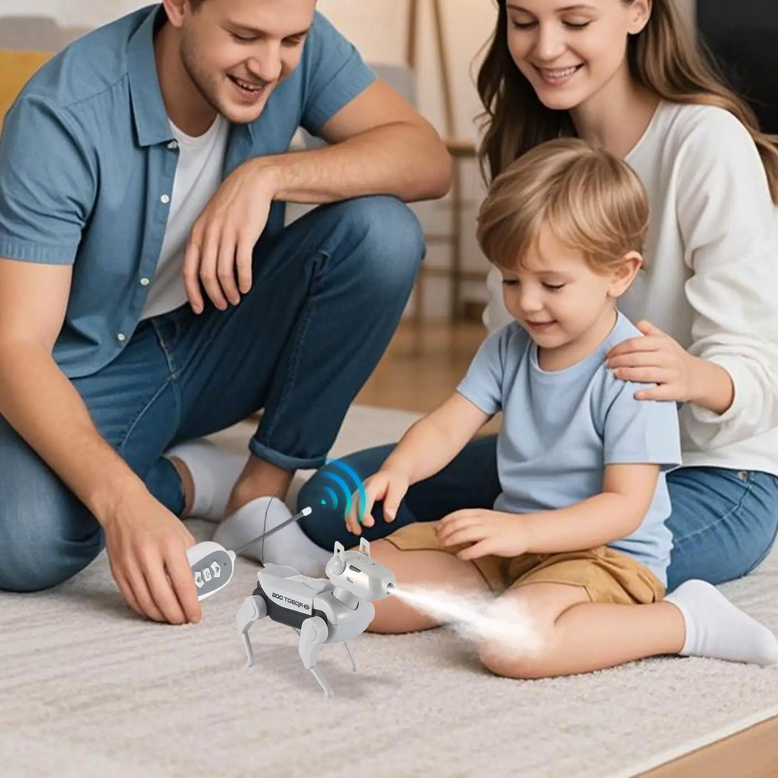 التحكم عن بعد روبوت الكلب المشي الرقص التفاعلية الحيوانات الأليفة التحكم عن بعد روبوت الكلب لعبة للأطفال بنين بنات أصدقاء الأسرة #3