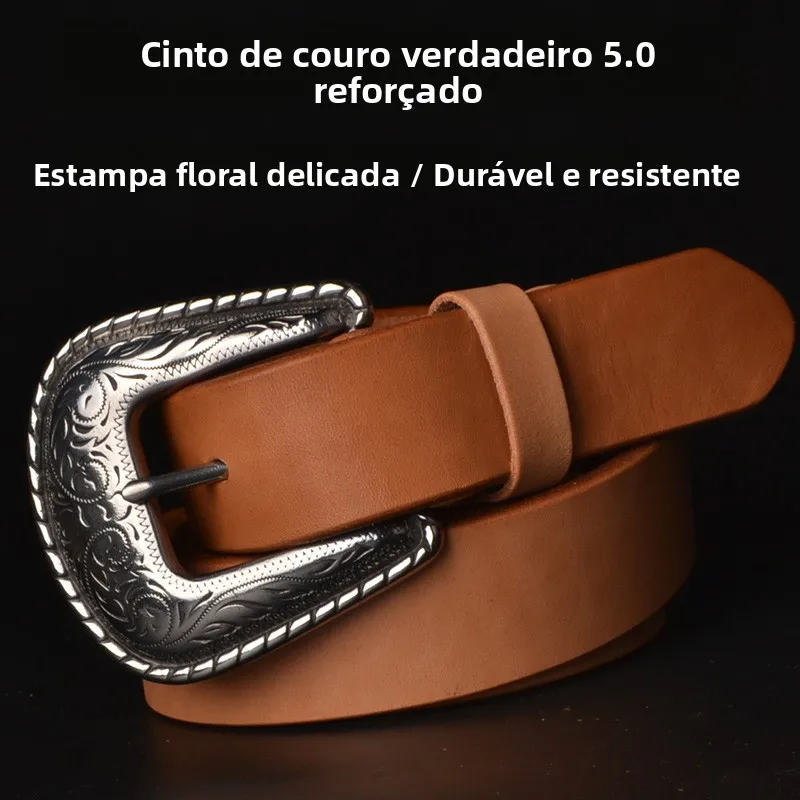 thickened-stainless-steel-buckle-leather-belt-men's-casual-pure-calfskin-retro-leisure-pure-bull-leather-pants-belt