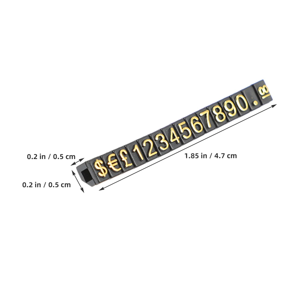 

15pcs Price Tag Display Stand For Jewelry Tags Adjustable Label Retail Counter Smooth Edges Fruits Vegetables Wine