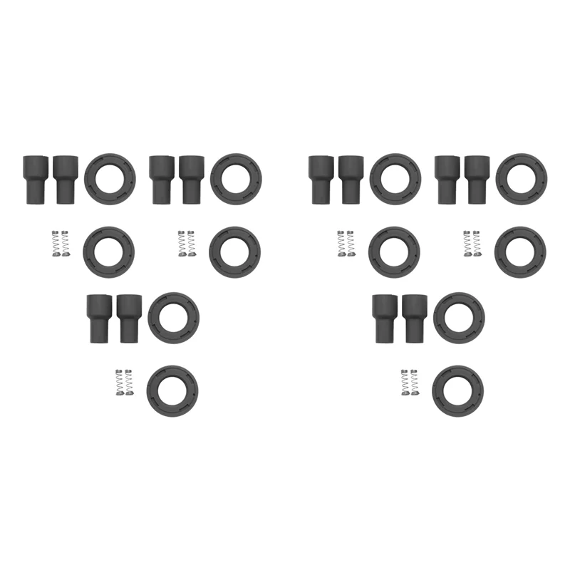 2X شرارة المقابس غطاء موصل ملفات تشغيل محرك السيارات التوصيل تلميح غطاء المطاط 90919-11009 90919 11009 لتويوتا يارس فيوس كامري