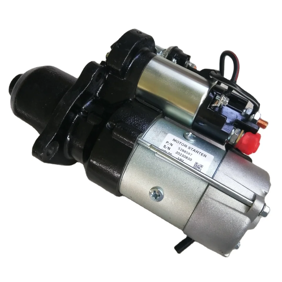

Construction Machinery DCEC 24 Volt 6KW Starting Motor Diesel Engine Part Starter 5288587