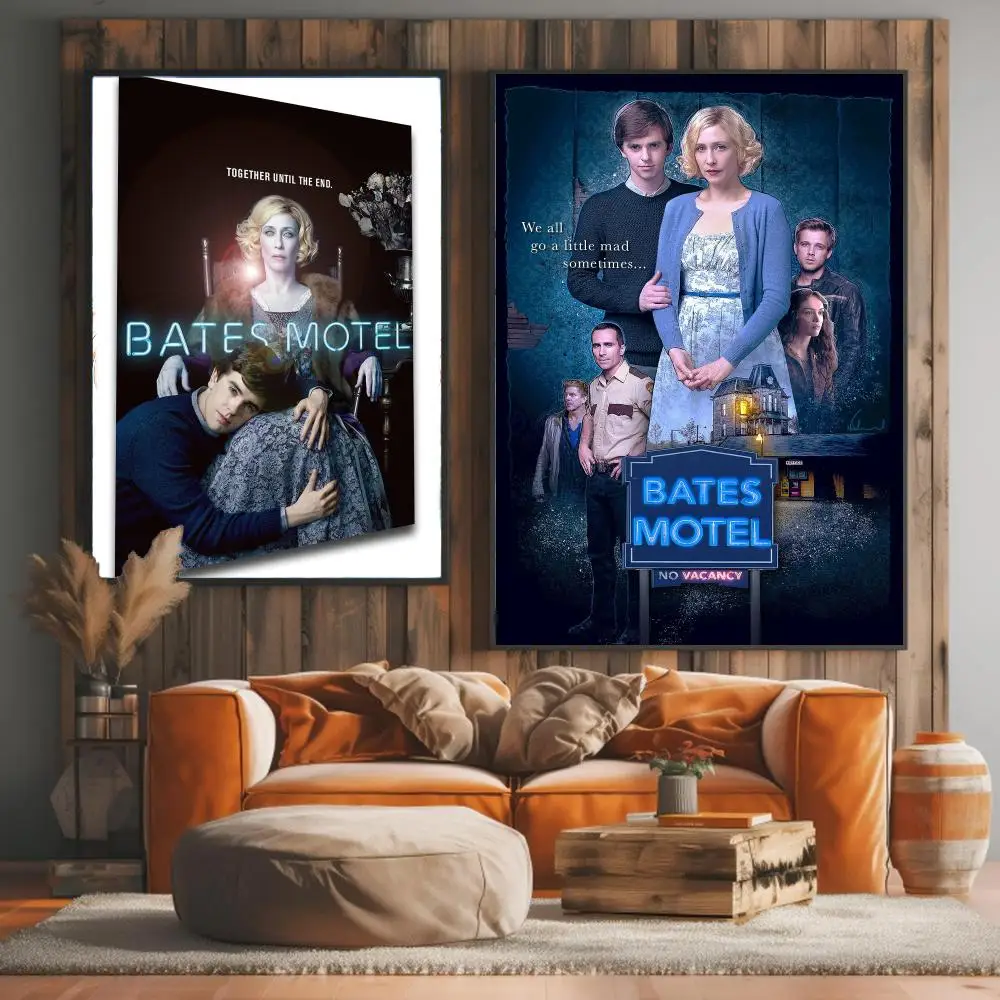 tv series B-Bates Motel-L Painting Calligraphy Elegant Botanical Decor for Living Room Modern Interior Design