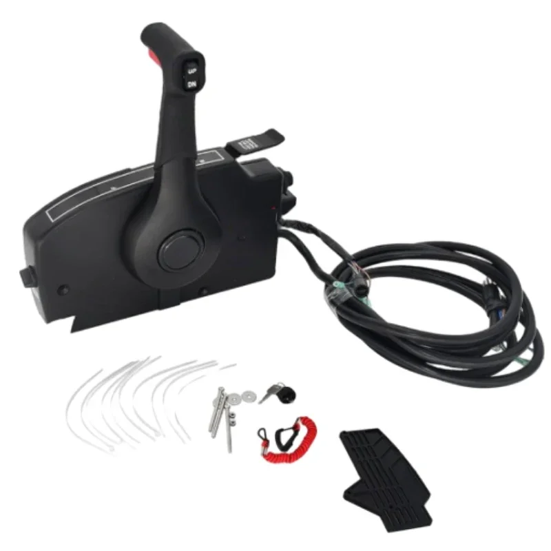 

Aftermarket Marine Parts Remote Control Box 881170A15 for Right Hand Marine Throttle Control Box Side Mount Boat