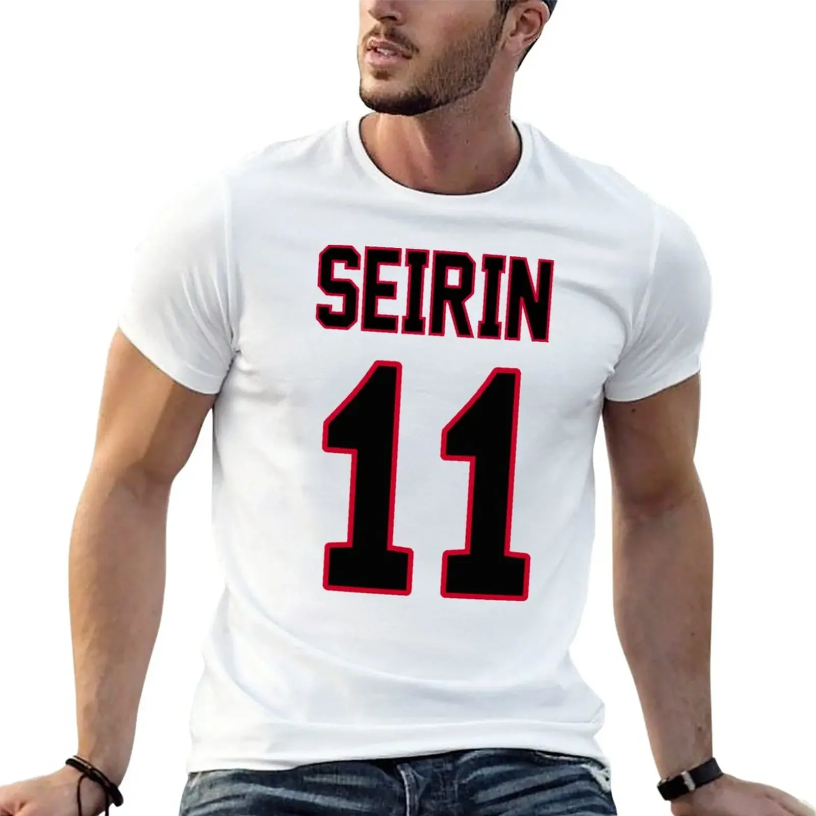 Kuroko no Basuke: SEIRIN 11 T-Shirt graphics cute clothes black t-shirts for men