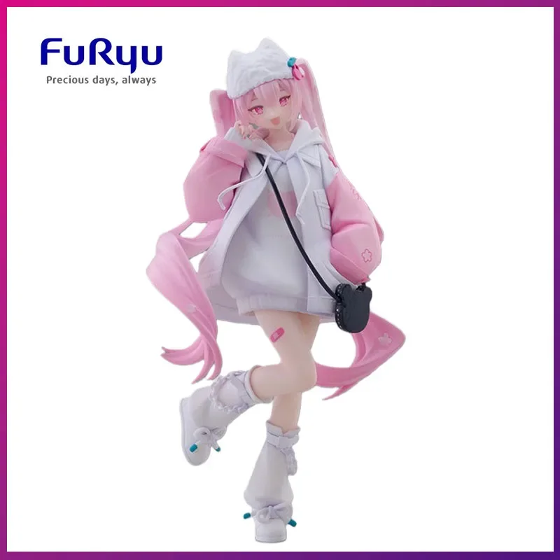 furyu-tenitol-petit-sakura-miku-cool-style-vocaloid-anime-pre-painted-statue-figure-collectible-model-toy-gift-for-fans-cartoon