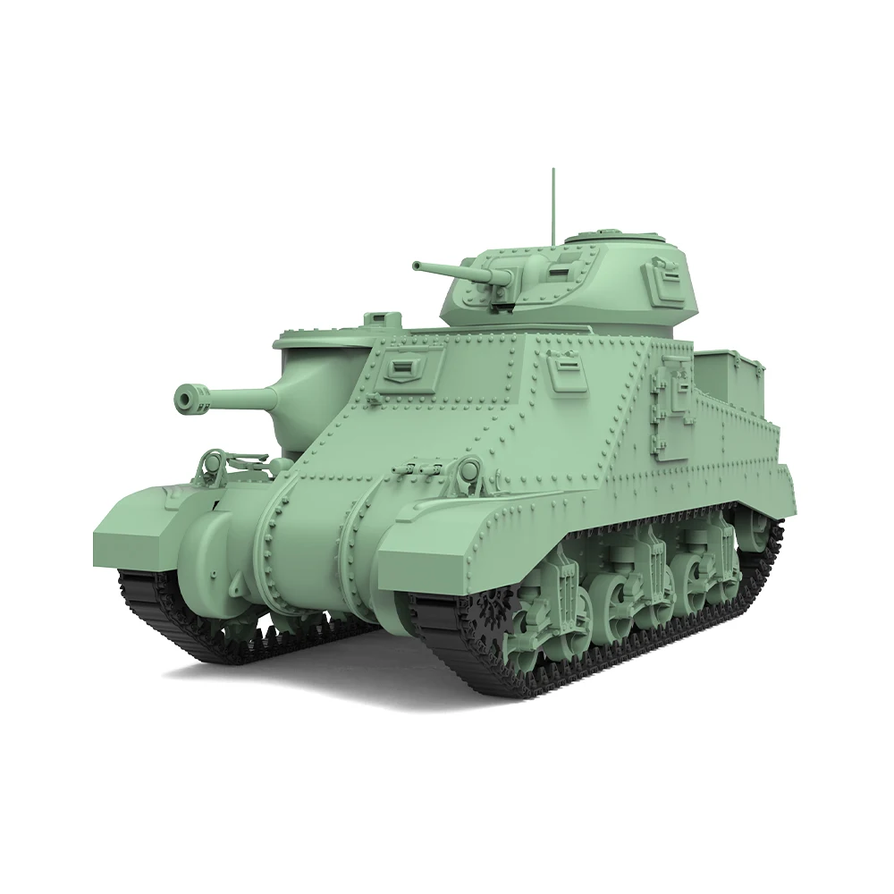 

SSMODEL SS511 1/144 1/160 Military Model Kit US M3 Grant Medium Tank