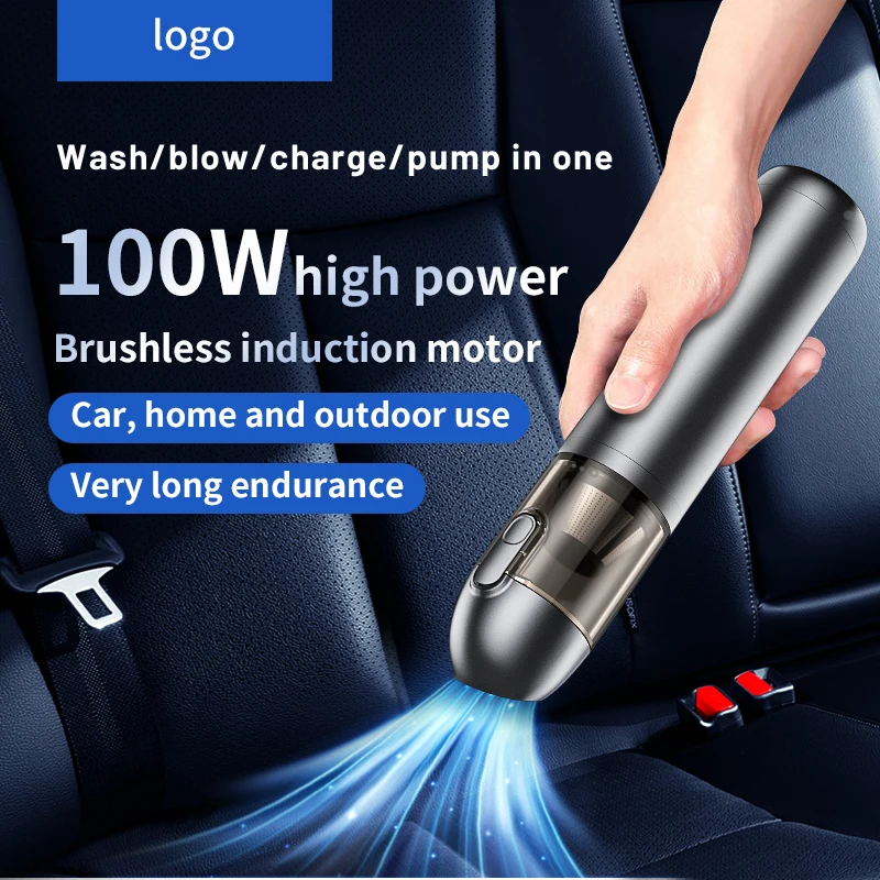 2 In 1 Vacuum And Blower 15000Pa Cordless Powerful Handheld Mini Car Vacuum Cleaner With HEPA Washable Filter