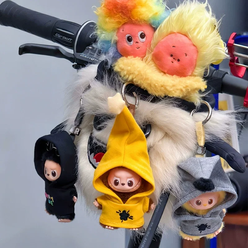 

New Dolls Accessories For Labubu 4.0 Clothes Secret Code In The Heart Series10cm Kawaii Mini Cloak Clothes Suit For Twinkle Doll