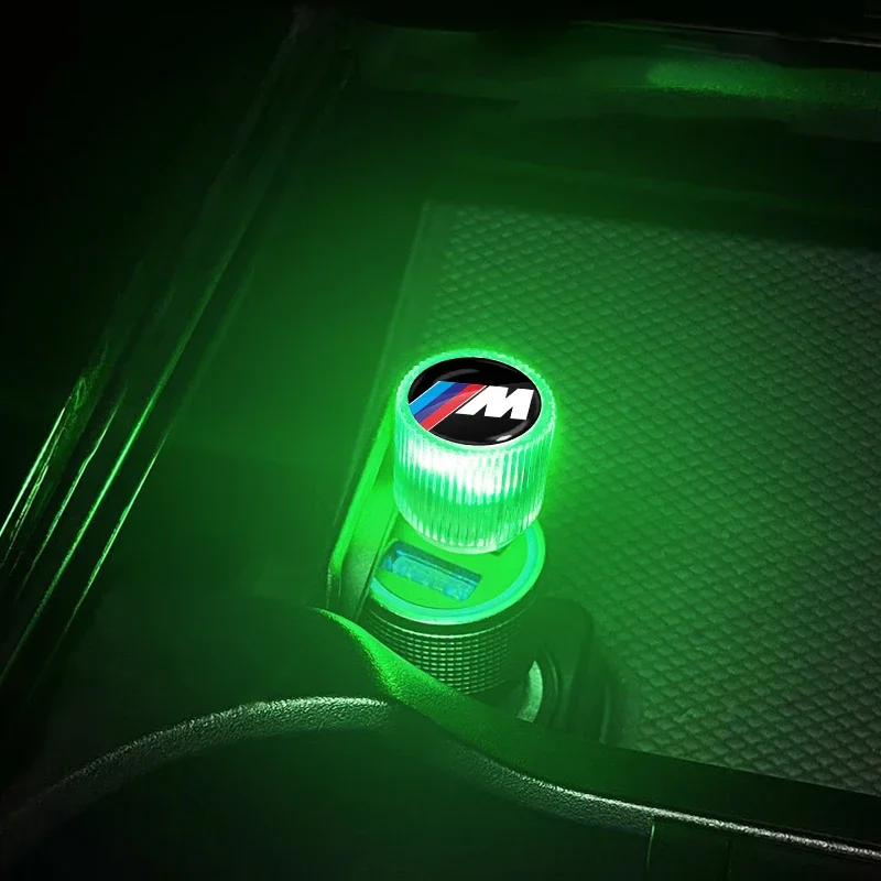 Car Mini USB LED Ambient Light Plug Decorative Atmosphere Lamp For BMW M M3 M4 M5 X1 X3 X5 X6 X7 F10 F20 F22 F30 G20 Performance