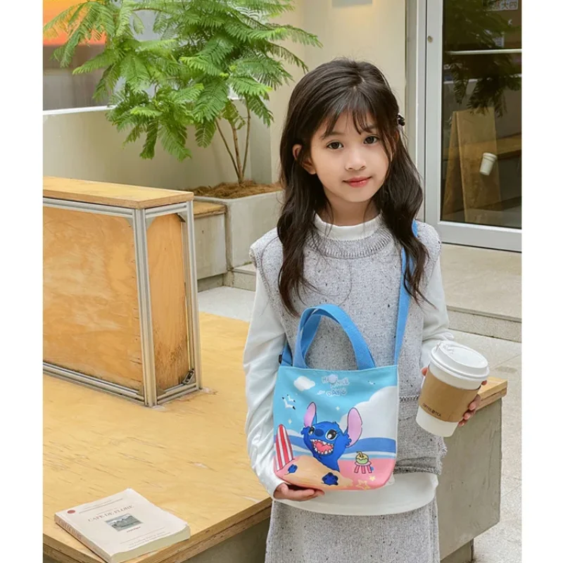 غرزة حقيبة كروسبودي حقيبة يد جديدة الكرتون لطيف التصميم الإبداعي المدرسة الابتدائية رياض الأطفال حقيبة كروسبودي المدرسة يفتح لعبة هدية