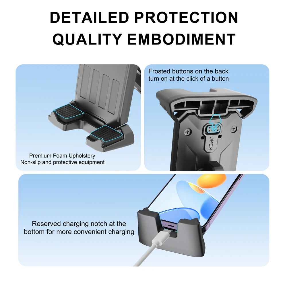 Xnyocn Car Tablet Stand Holder 4-14 Inch Universal Adjustable Car Air Vent Mount for IPhone IPad Air Mini Samsung Xiaomi Tablets