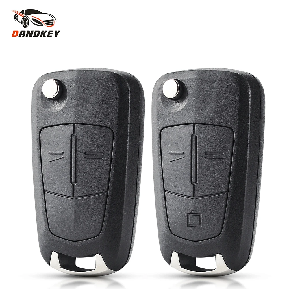 

Dandkey Remote Car Key Shell Case For Opel/Vauxhall Astra H 2004-2009 Zafira B 2005-2013 Vectra C 2002-2008 Corsa D 2007-2012