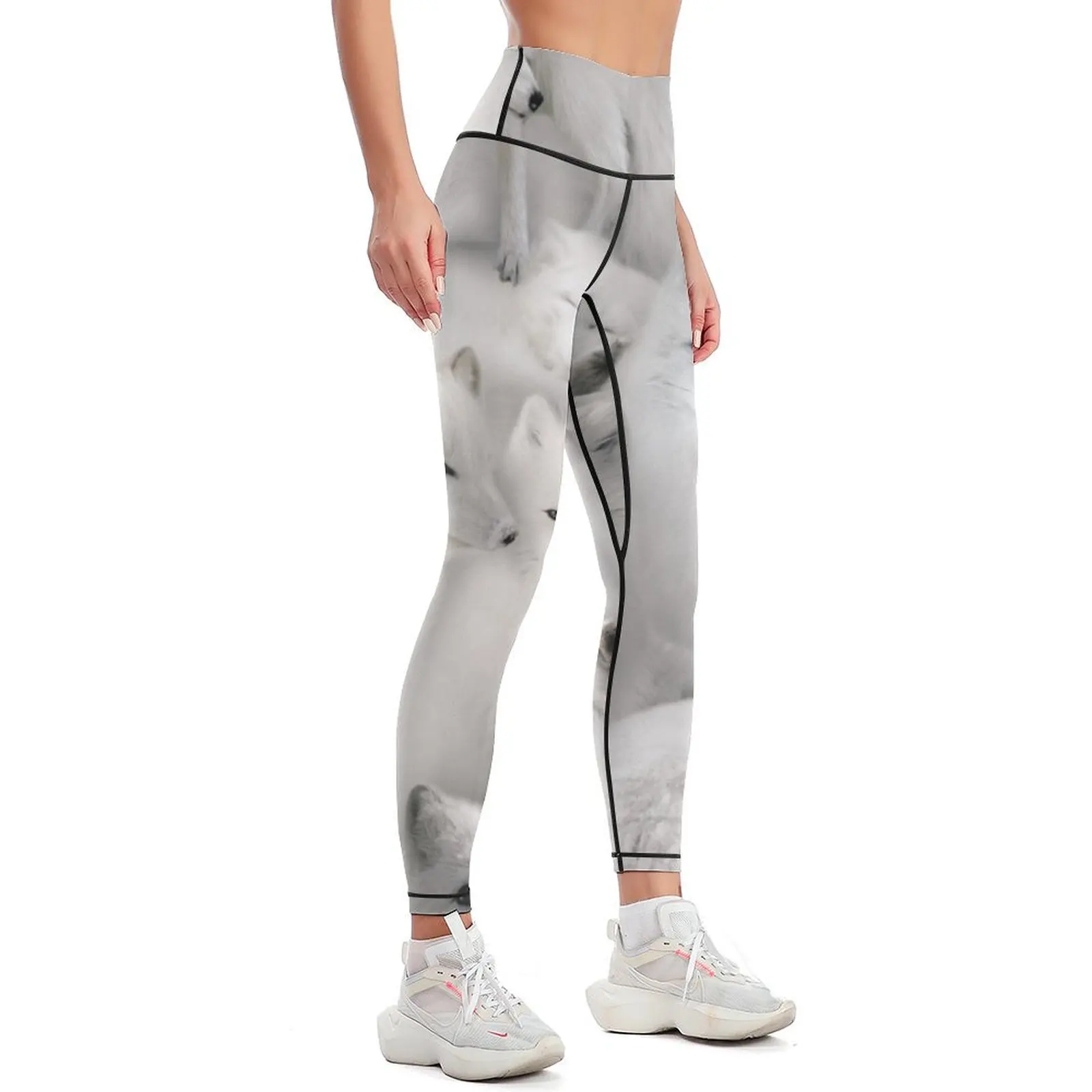 Arctic Foxes Leggings sports woman gym gym clothing Womens Leggings