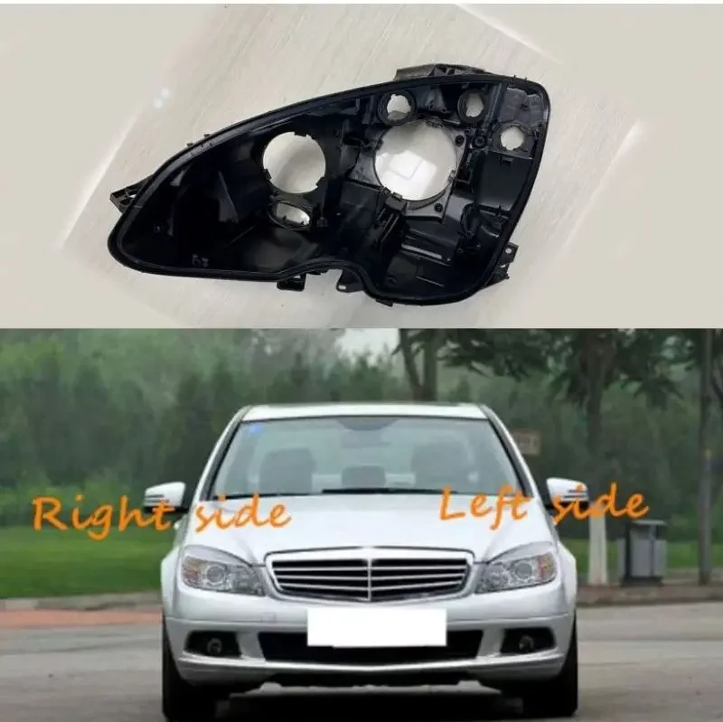 

Headlight Base For Benz C-Class W204 2008 2009 2010 Headlamp House Car Rear Base Front Auto Headlight Back House