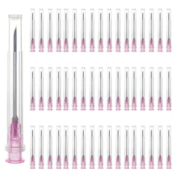 100pcs Disposable Veterinary Injection Syringe Needle with Shell Farm Supplies Dispensing Tools For Pig Cattle Sheep Dog Chicken