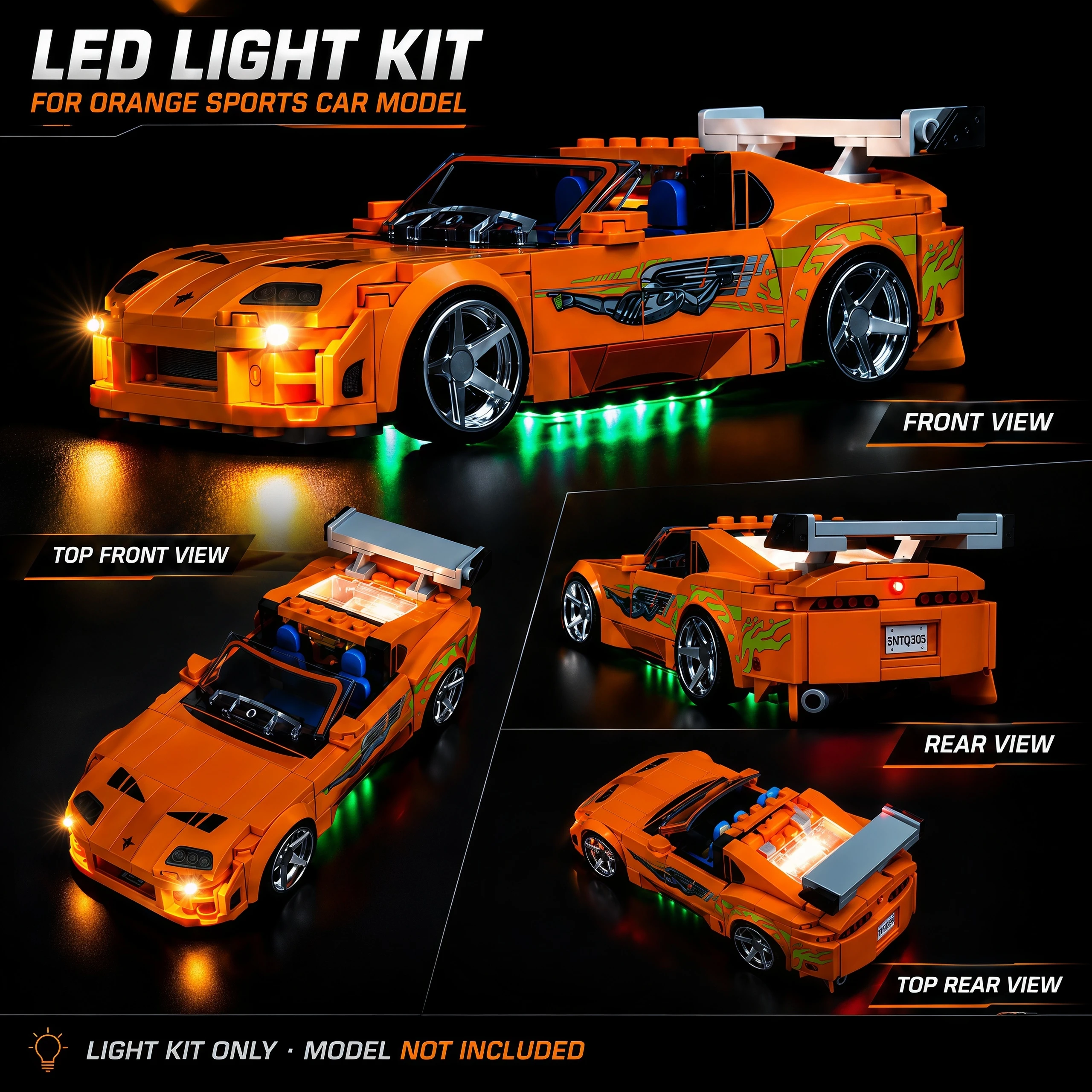 Lumière LED HPROSPER (sans mod - Victor Racket Jetspeed avis et prix