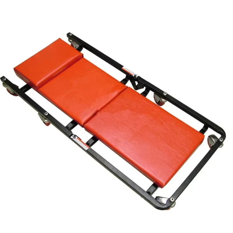 

Folding car repair sleeper car crawler garage with comfortable crawler seat for vehicle equipment