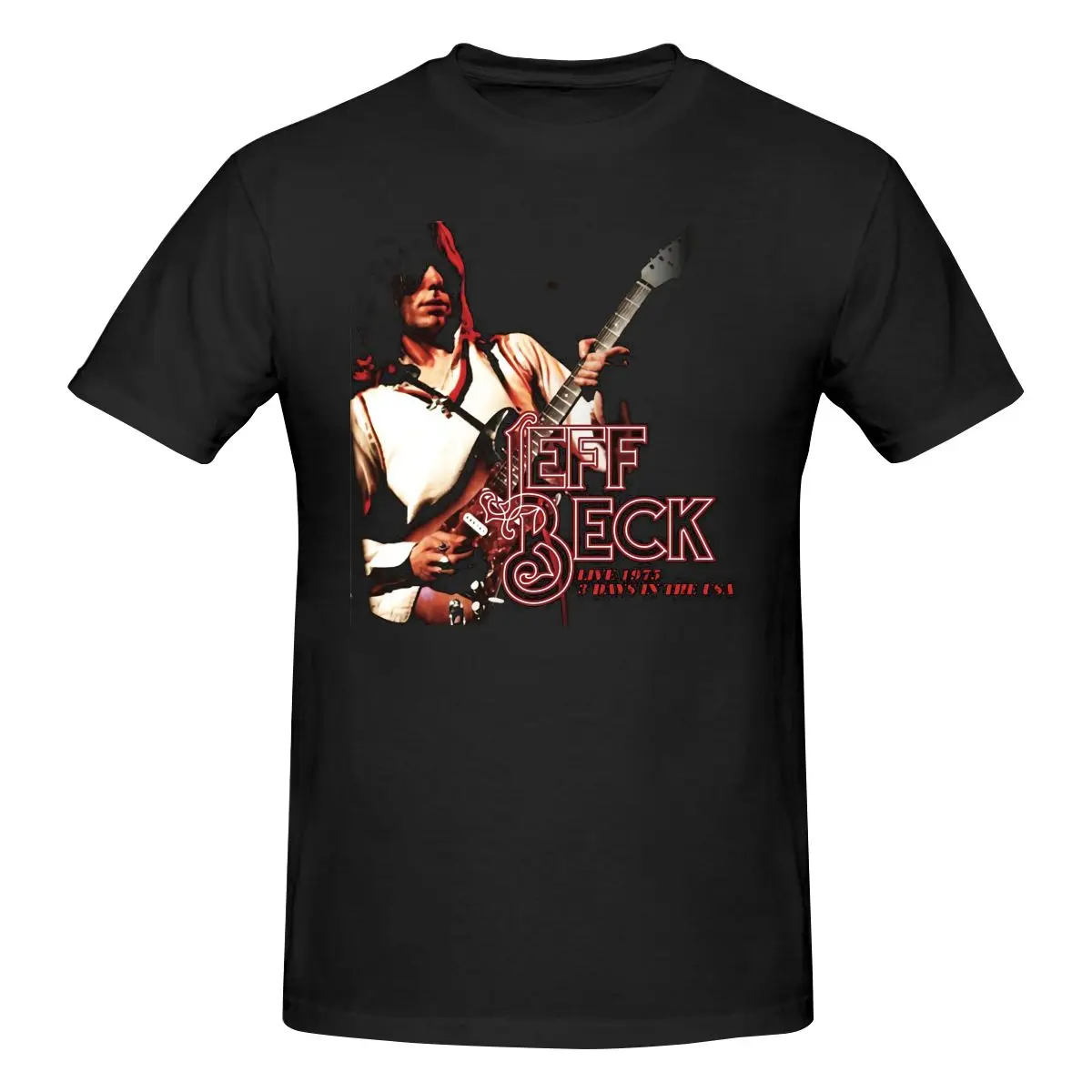 

Jeff Beck Men's Classic Unisex Cotton T-Shirt for Men & Women, Classic Tee