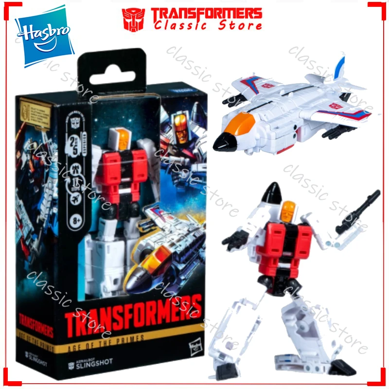 

In Stock Classic Transformers Toys Age Of The Primes Deluxe Class Aerialbot Slingshot Cybertron Autobots Action Figures Gifts