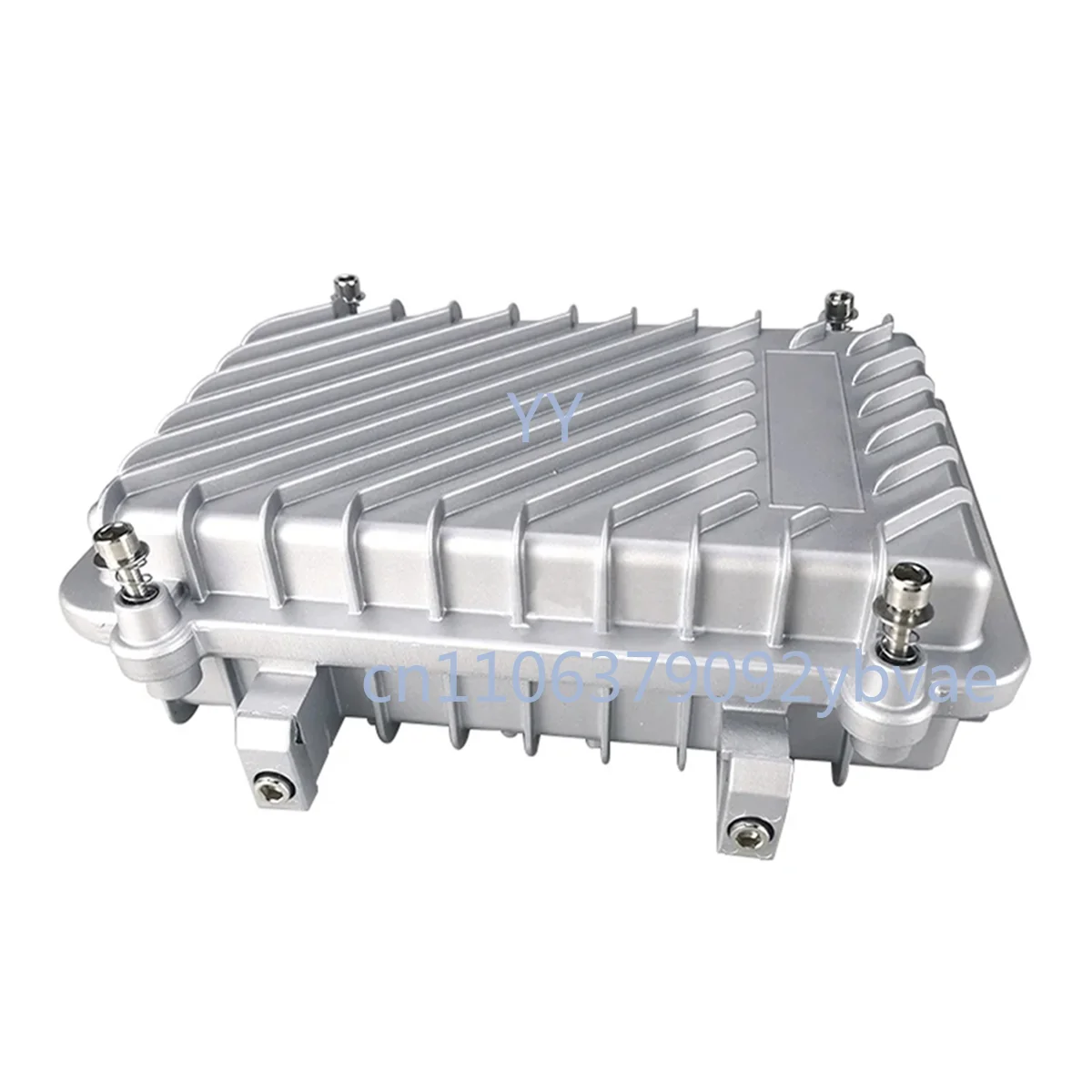 New Long Range Wireless AP Bridge Amplifier IP66 Waterproof Box Cast Aluminum Metal Housing for Communication Base Station