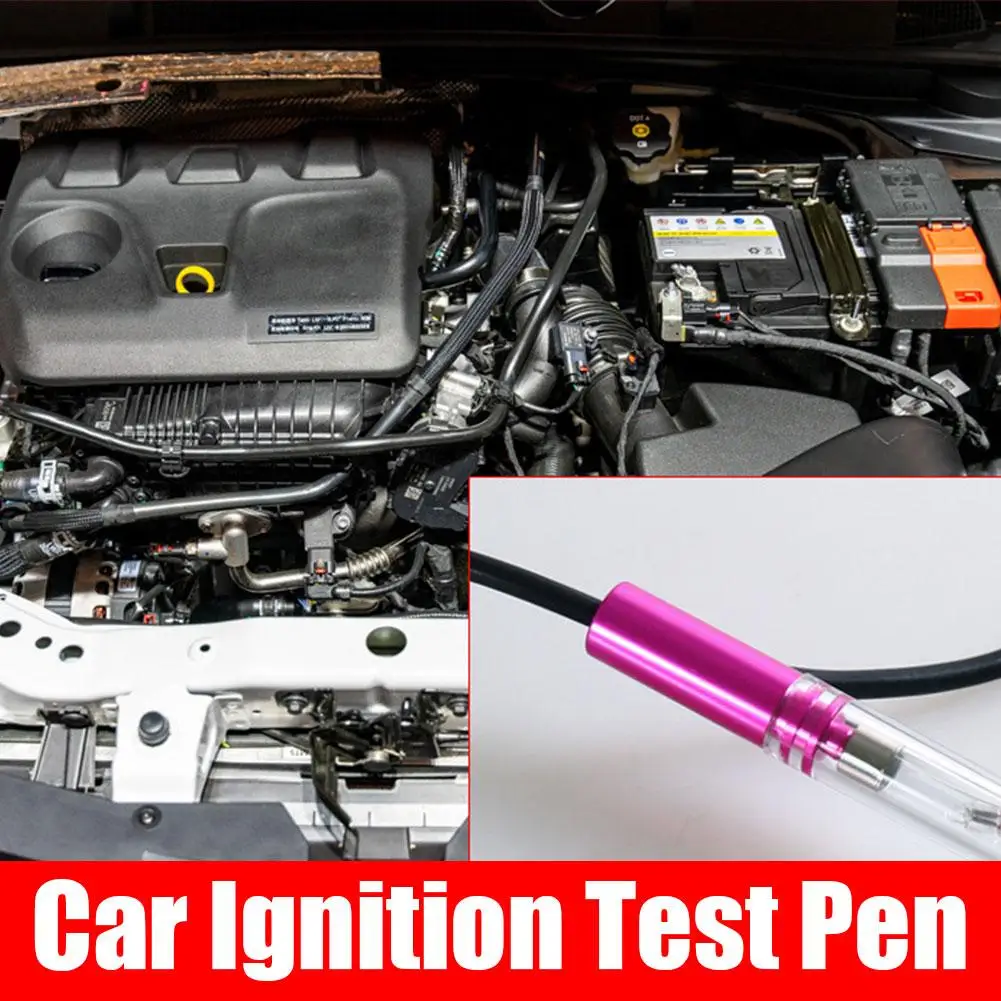 Car Spark Plug Tester Ignition System Coil Engine Inline Autos Diagnostic Test Tool In-Line Igniton Spark Tester Wire Spark Test