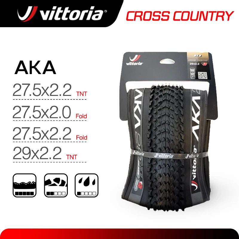 Vittoria AKA  29 MTB Tires 29x2.2 Inch Tubeless Graphene Mountain Bike  29/27.5 Anti Puncture Mountain Bike Foldable All terrain