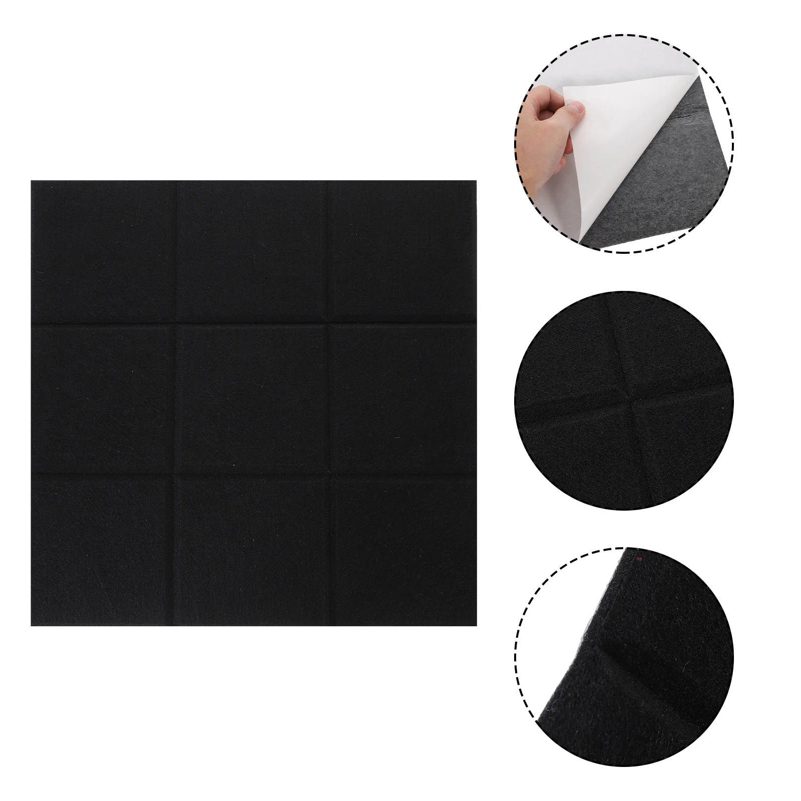 

Felt Board Wall Stickers Photo Background Decor Boards Office Classroom Use Notice Memo Bulletin Display