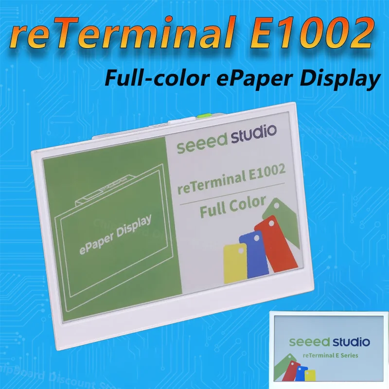 Seeed Studio reTerminal E1002 Full-color ePaper Display Powered by ESP32-S3 7.3 inch Open-source