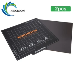 KINGROON 2pcs 180x180/235x235/310x310mm 3D Printer Bed Flexible Magnetic Heatbed Base For Ender 3 CR10 KP3S KP5L Platform