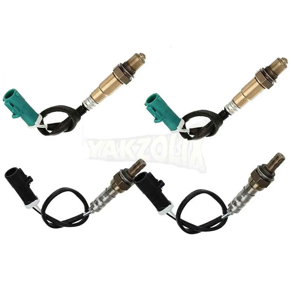 Upstream Downstream Oxygen O2 Sensor For 2007 2008 2009 Lincoln MKX MKZ Mazda CX-9 Ford Edge Front Rear Lambda 234-4372 234-4610